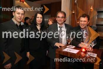 Miha Šteharnik, Katja Pokeržnik, Bojan Zupanc in Rado Ramšak