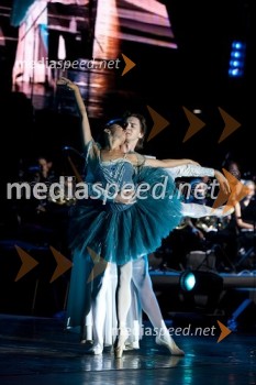 Maria Allash, baletna plesalka in Vladislav Lantratov, baletni plesalec